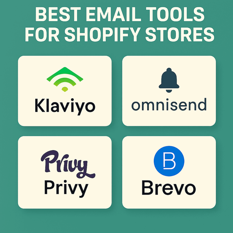 Read more about the article Best Email Marketing Tools for Shopify Stores in 2025