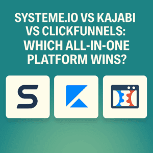 Read more about the article Systeme.io vs Kajabi vs ClickFunnels: Which All-in-One Platform Wins in 2025?