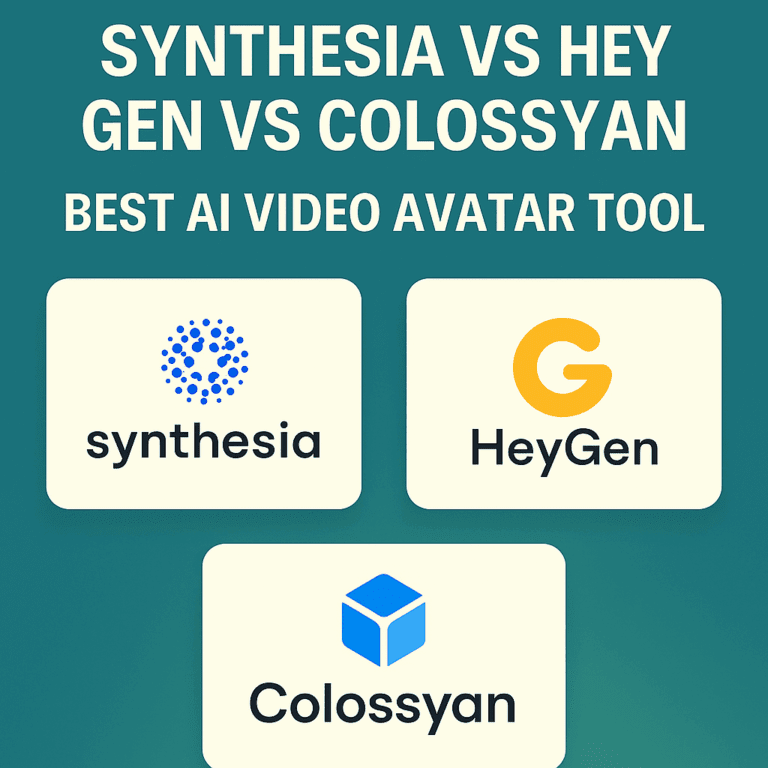Read more about the article Synthesia vs HeyGen vs Colossyan: Best AI Video Avatar Tool in 2025?