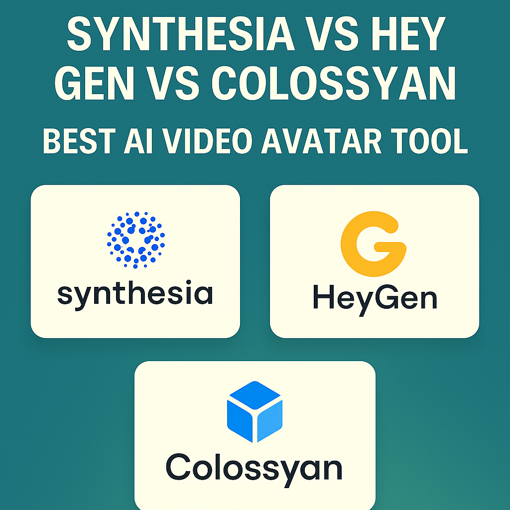 You are currently viewing Synthesia vs HeyGen vs Colossyan: Best AI Video Avatar Tool in 2025?