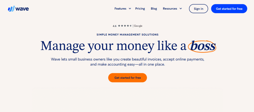 Wave - Invoice