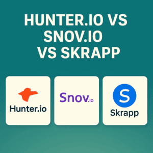 Read more about the article Hunter.io vs Snov.io vs Skrapp: Which Email Finder is Most Accurate in 2025?