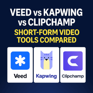 Read more about the article Veed vs Kapwing vs Clipchamp: Short-Form Video Tools Compared (2025)