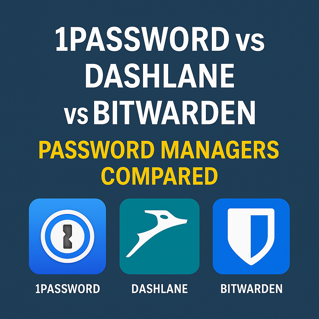 You are currently viewing 1Password vs Dashlane vs Bitwarden: Password Managers Compared (2025)