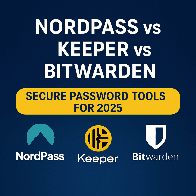 Read more about the article NordPass vs Keeper vs Bitwarden: Secure Password Tools for 2025