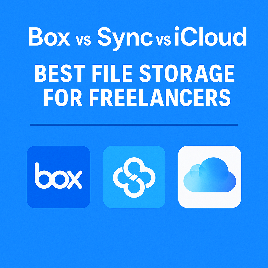 You are currently viewing Box vs Sync vs iCloud: Best File Storage for Freelancers (2025)