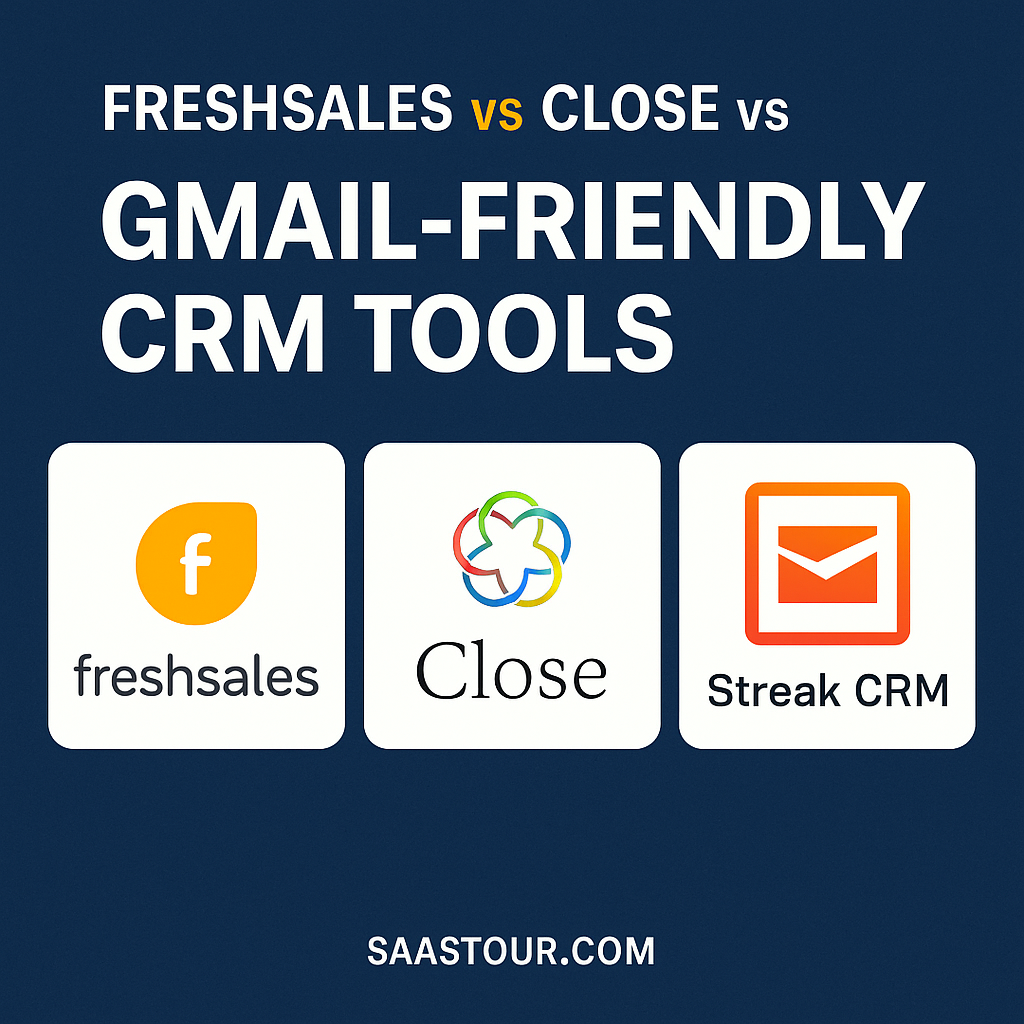You are currently viewing Freshsales vs Close vs Streak: Best Gmail-Friendly CRM Tools (2025)