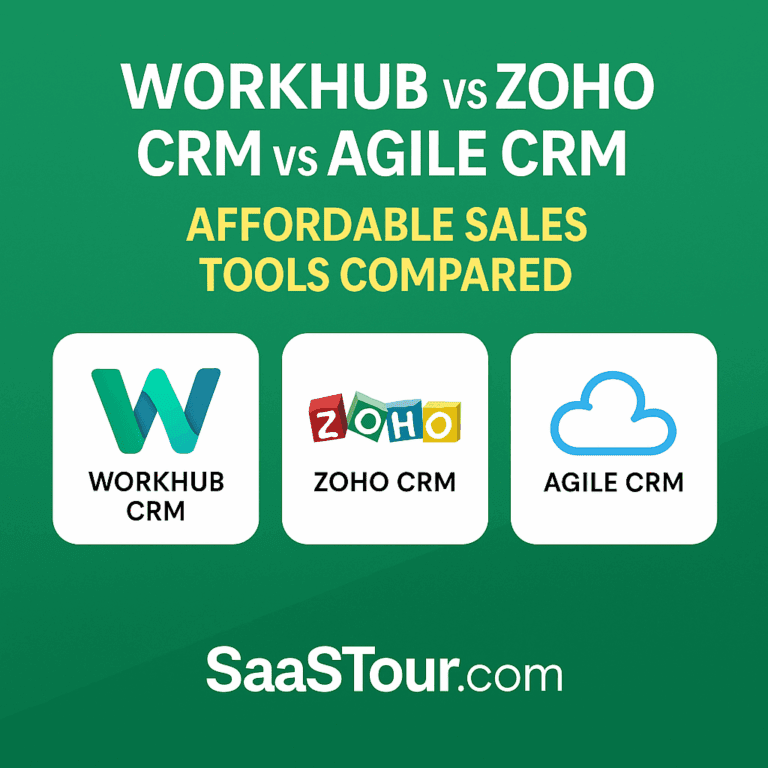 Read more about the article WorkHub vs Zoho CRM vs Agile CRM: Affordable Sales Tools Compared (2025)