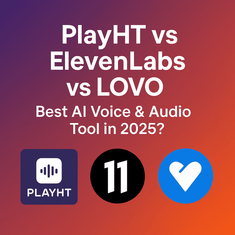 Read more about the article PlayHT vs ElevenLabs vs LOVO: Best AI Voice & Audio Tool in 2025?