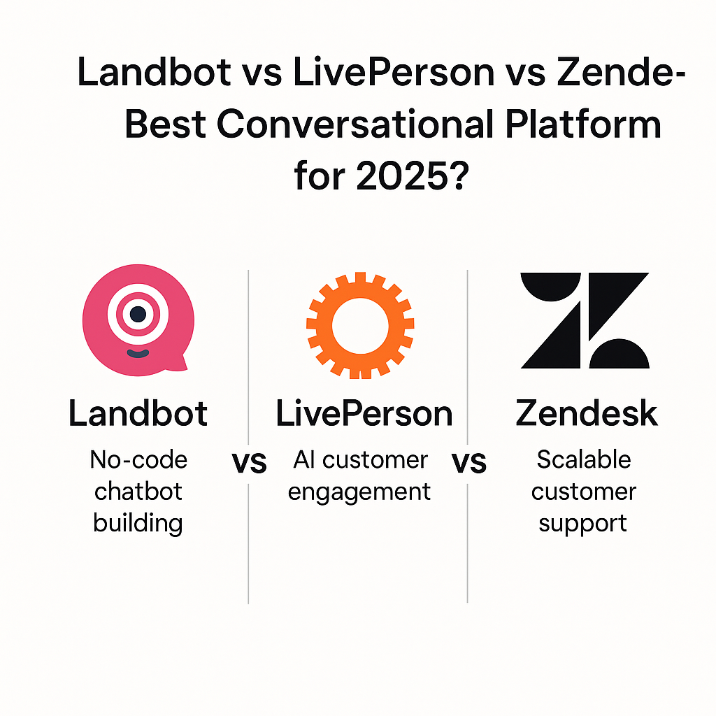 You are currently viewing Landbot vs LivePerson vs Zendesk: Best Conversational Platform for 2025?