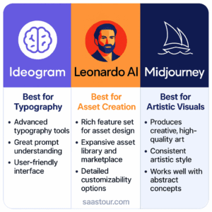 Read more about the article Ideogram vs Leonardo AI vs Midjourney: Best AI Image Generator in 2025?