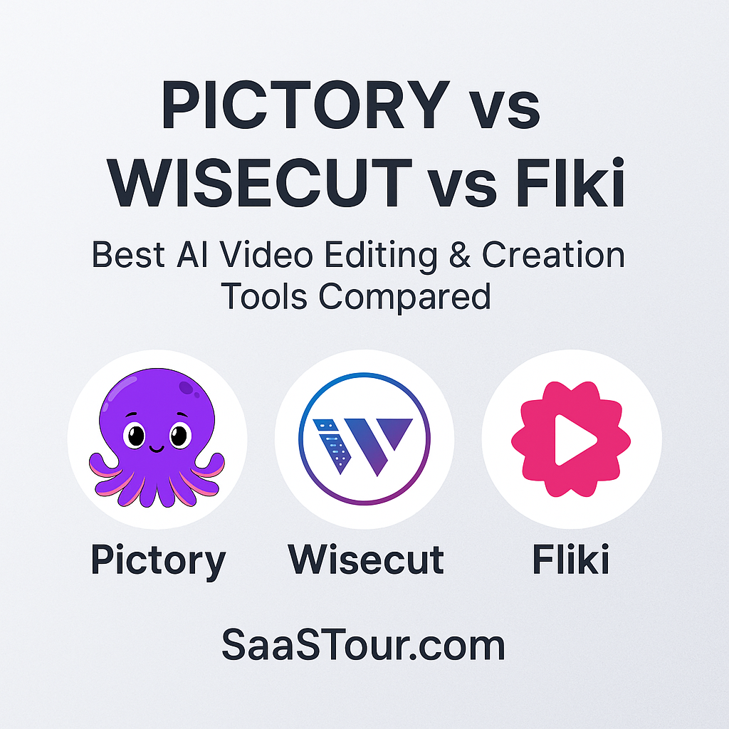 You are currently viewing Pictory vs Wisecut vs Fliki: Which AI Video Tool Fits Your Workflow Best?