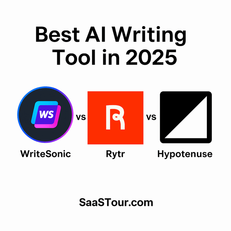 Read more about the article WriteSonic vs Rytr vs Hypotenuse (2025) — Which AI Writing Tool Fits You?