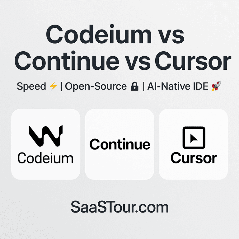 Read more about the article Codeium vs Continue vs Cursor (2025): Which AI Coding Assistant Wins?