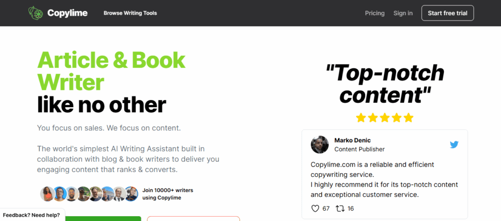 Copylime AI