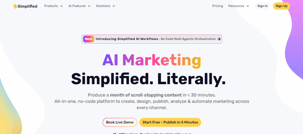 Simplified AI