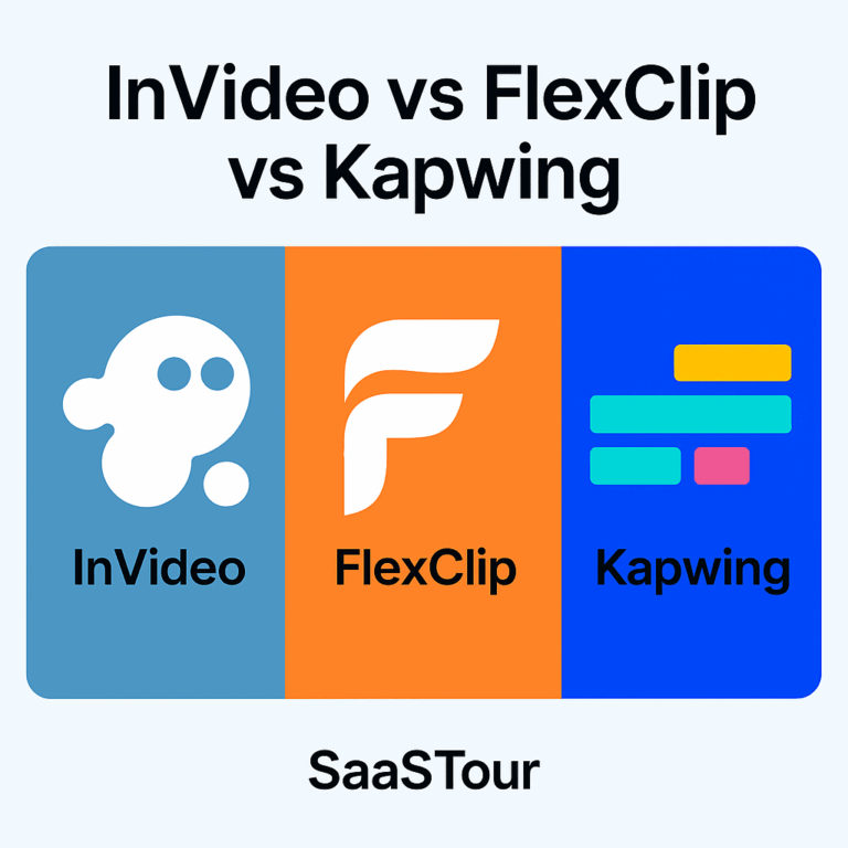 Read more about the article InVideo vs FlexClip vs Kapwing (2025) — Which Online Video Editor Should You Choose?