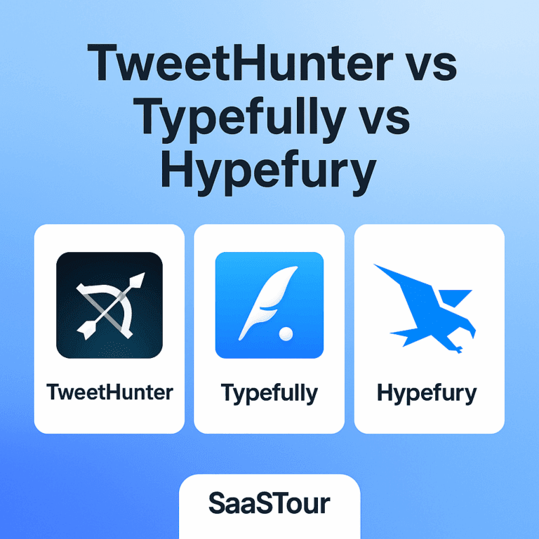 Read more about the article TweetHunter vs Typefully vs Hypefury (2025) — Which X/Twitter Tool Should You Use?