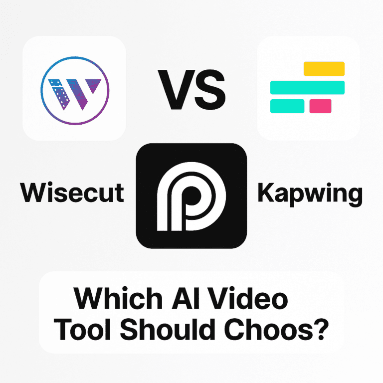 Read more about the article Wisecut vs OpusClip vs Kapwing — Which AI Video Repurposing Tool Should You Choose?