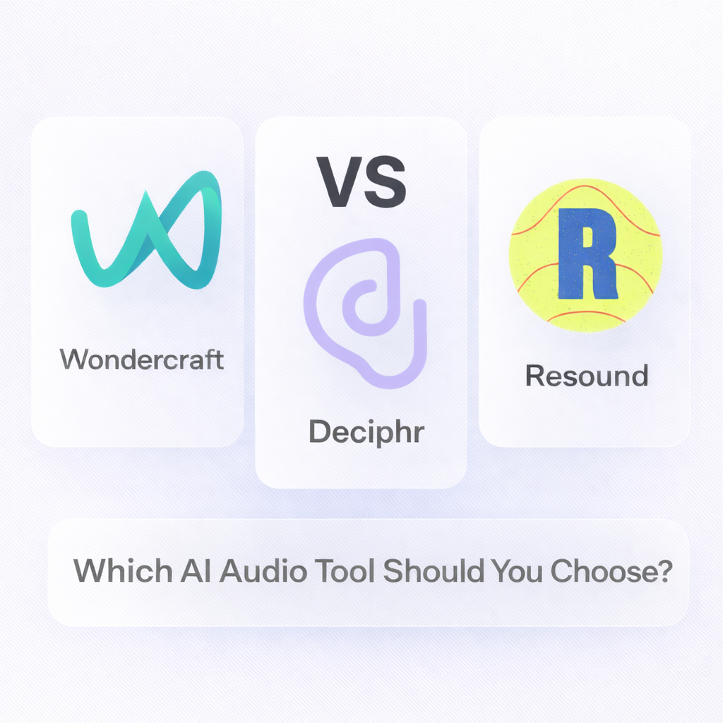 You are currently viewing Wondercraft vs Ad Auris vs Resound — Which AI Voice & Podcast Tool Should You Choose?